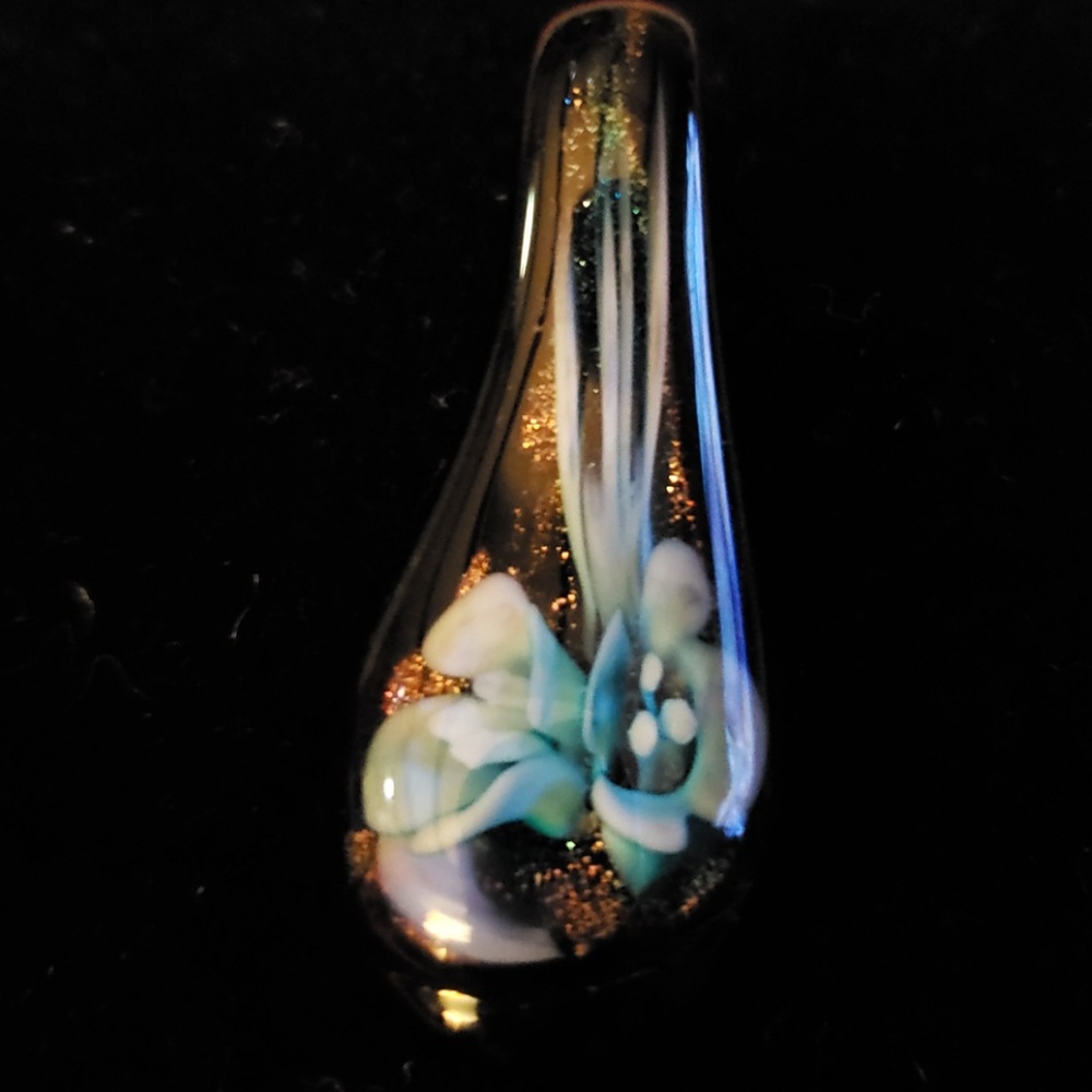 Glass charm